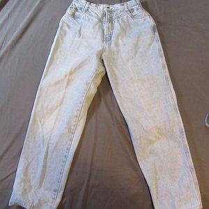 Womens Vtg Blue Clover Jeanswear High Waist Western Mom Jeans Sz 13/14